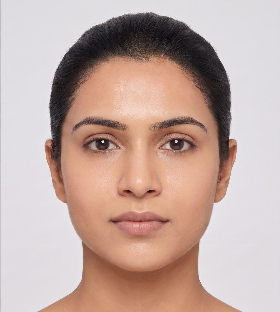 Face Slimming — after