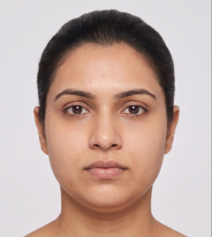 Face Slimming — before